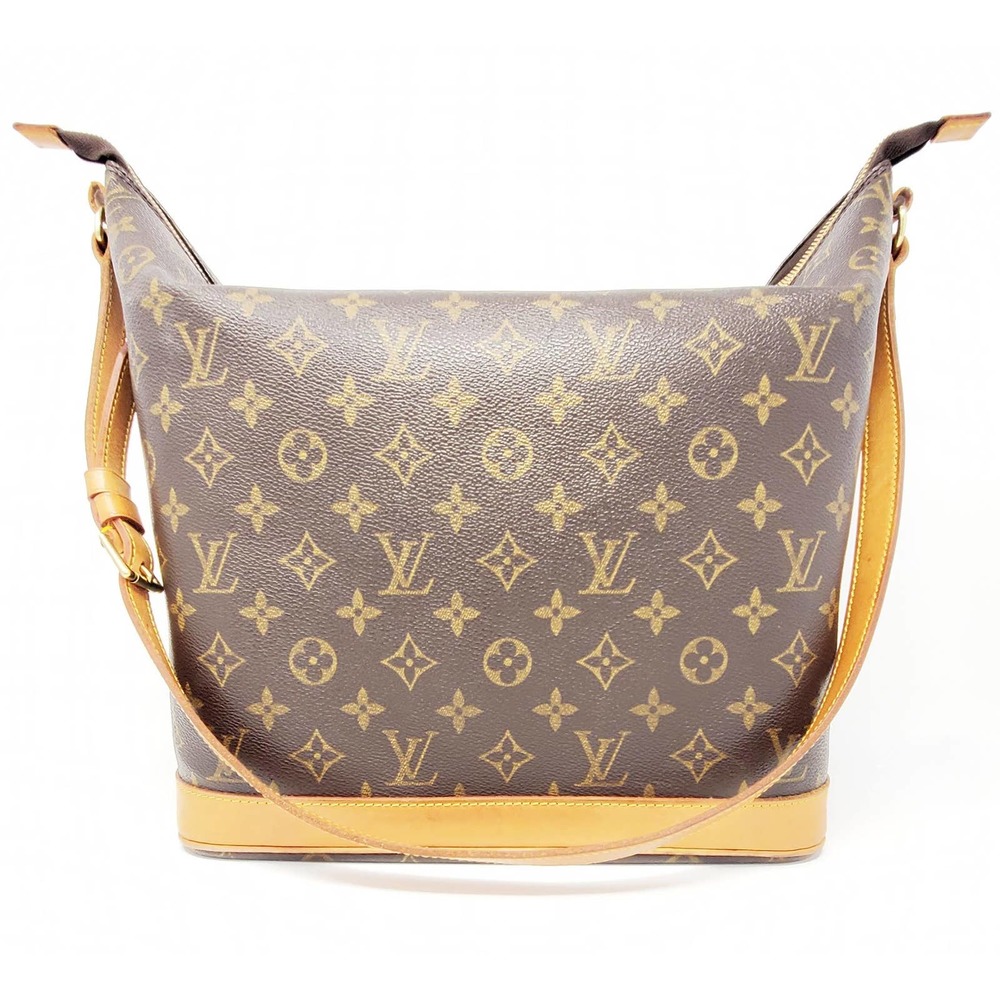 Louis Vuitton Bag Monogram Canvas Structured Tote Shoulder Bag